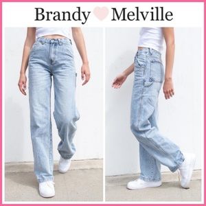 Brandy Melville Feanne Jeans | Light Wash: $32